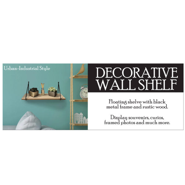 Hanging Decorative Wall Shelf