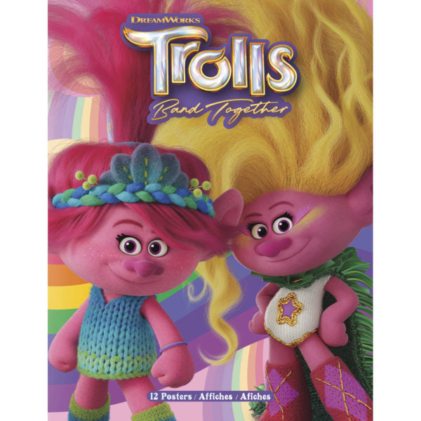 Trolls Band Together 12 Page Poster Book