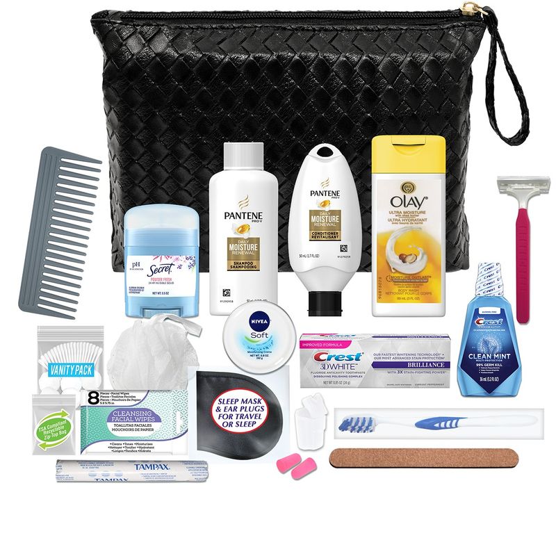 20 PC. Women’s Premium Travel Kit