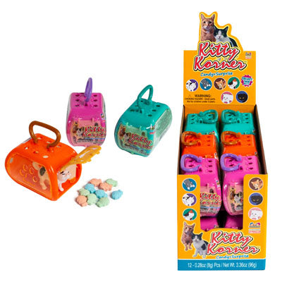 Candy Kitty Korner 3.36oz Candy Bits + Suprise Kitty Counter Display