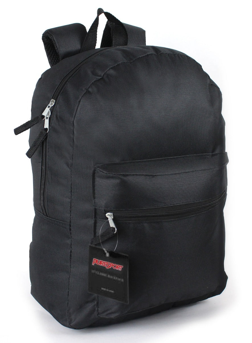 15" Classic Trailmaker Backpacks - Black