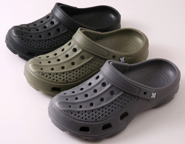 Men's Vented Bubble Clogs w/ Adjustable Strap - Assorted Colors