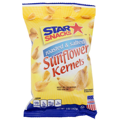 Nuts Sunflower Kernels Roasted & Salted 5oz