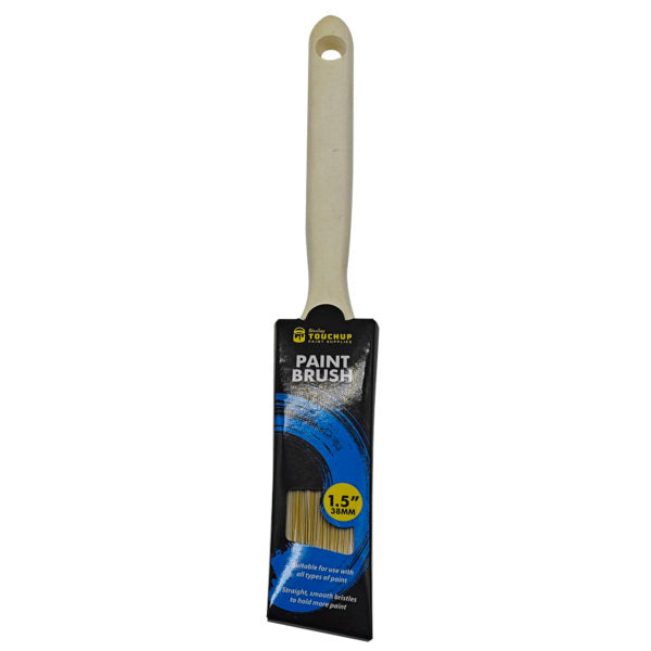 1.5" Varnish Handle Angled Wall Paint Brush for Latex and Water Based Paint