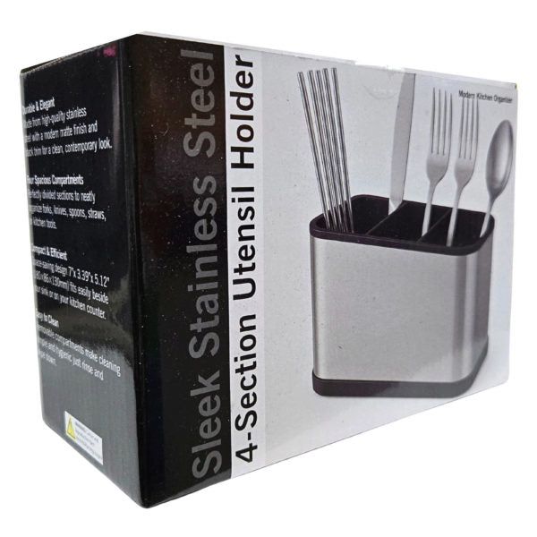 Stainless Steel Cutlery Drainer Holder