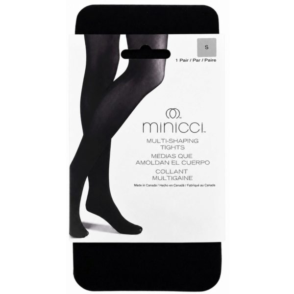 Minicci Footed Multi Shaping Tights Black in Size S