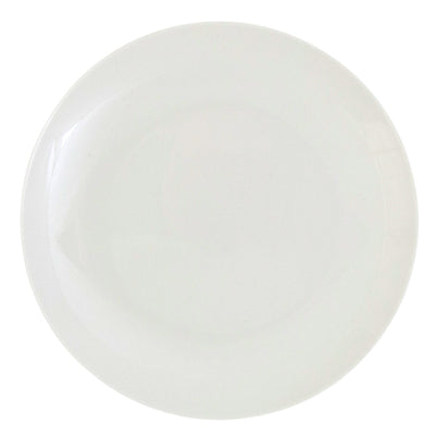 Plate 8in Coupe Pescara White