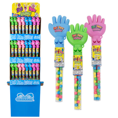 Candy Dispenser Rock-paper-scissors In Shipper Display