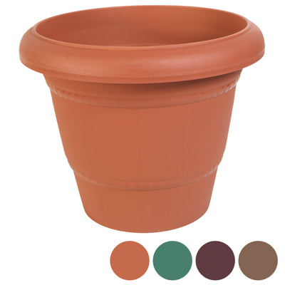 Planter Round 18d X 14.4h 4 Colors Poly Bag #lilly 18