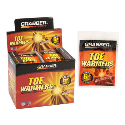 Warmers Toe 40pc 2pk Grabber Adhsv 6 Hours Counter Display Ref#g802150