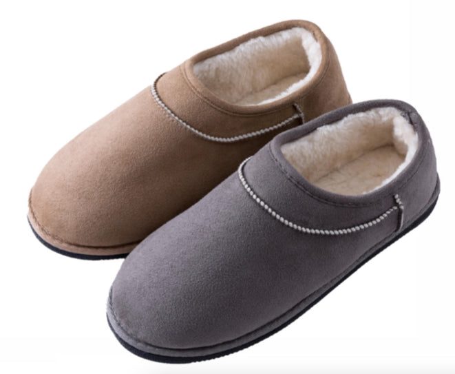 Women's Winter Mule Bedroom Slippers w/ Sherpa Lining - Choose Your Size(s)