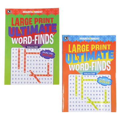 World Find Ultimate Puzzle Book #311 2 Assorted Ppd $4.95 Floor Display