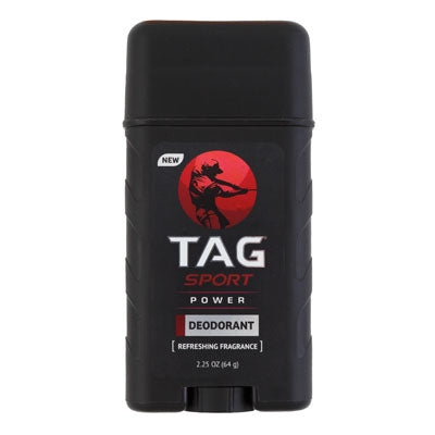 Deodorant 2.25oz Mens Stick Tag Power