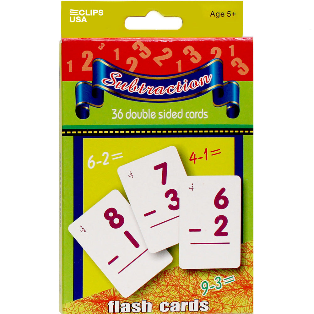 Subtraction Flashcards