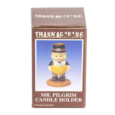 Candle Holder Pilgrim Boy/girl