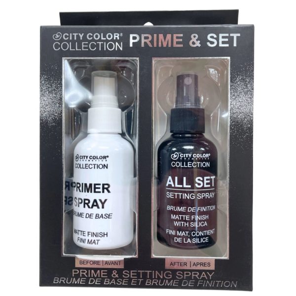 City Color Beafore & After Primer and Setting Spray Set
