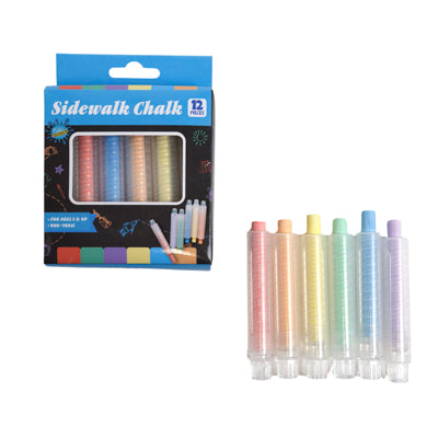 Chalk W/holders 12pc In Printed Window Box