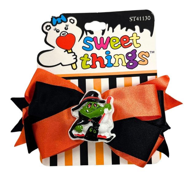 Sweet Things Halloween Witch Themed Novelty Hair Bow