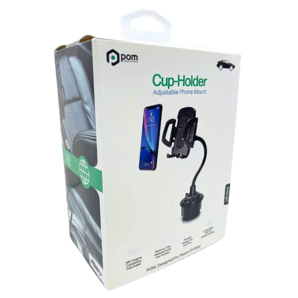 POM Gear Hands Free Cup Holder Phone Mount