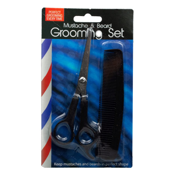 Mustache & Beard Grooming Set