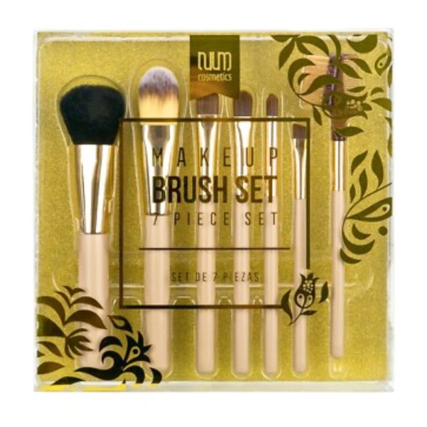 7 Piece Makeup Brush Set