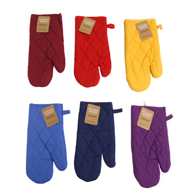 Oven Mitt 7x11 Assorted Random Colors