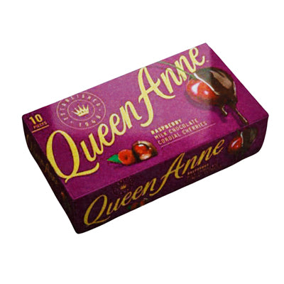 Milk Chocolate Raspberry Cordial Cherries 6.6 Oz 10pcs Boxed Counter Display