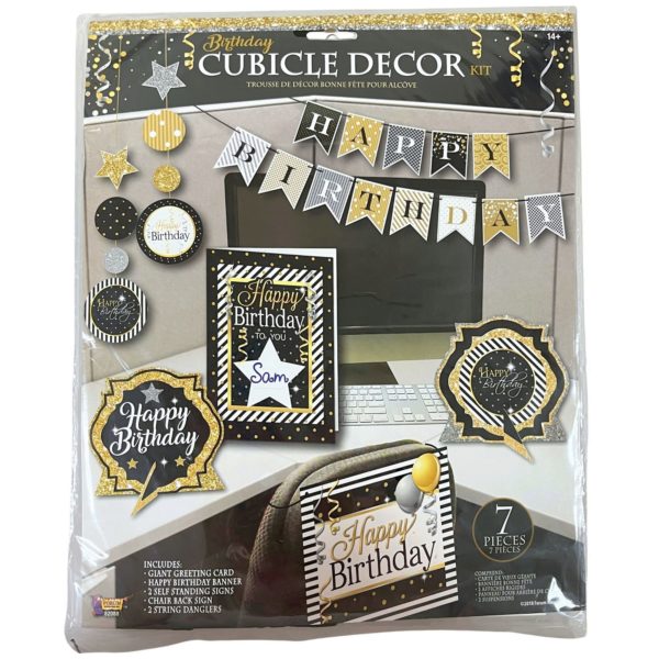 Happy Birthday Cubicle Décor Kit