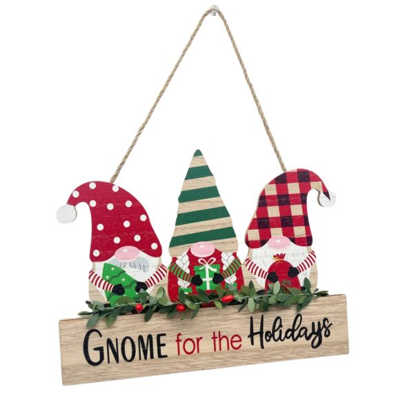 Gnome for the Holidays Wall Decor