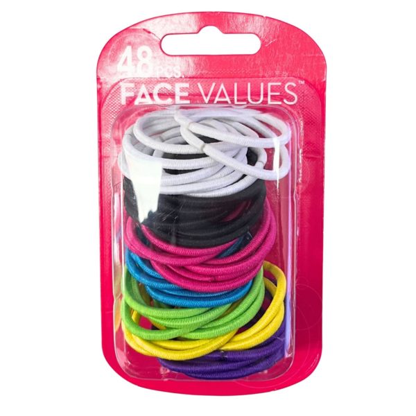 Harmon Face Value 48 Count Bright Small Elastics Bright