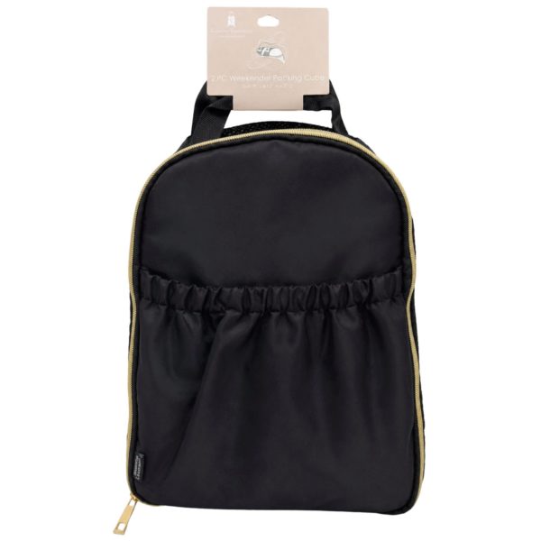 Roaming Essentials 2-Piece Weekender Packing Cube Set in Black