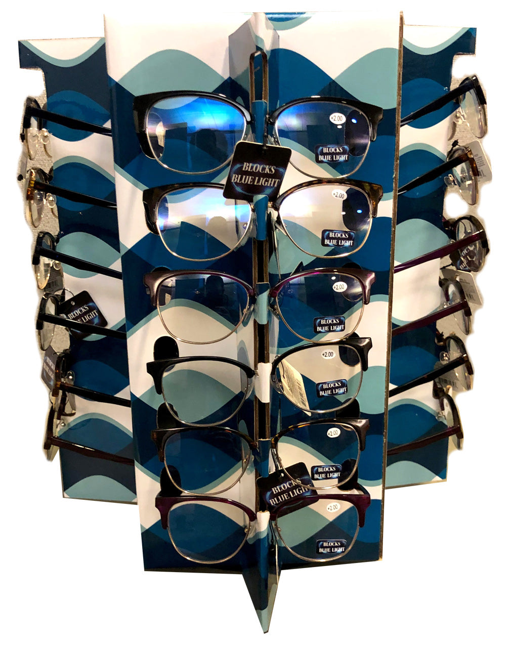 Blue Light Blocking Sunglasses w/ Spinning Counter Display