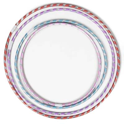 Fun Hoops Laser Striped 4ast Szs20/22/26/28in Case Cut Carton