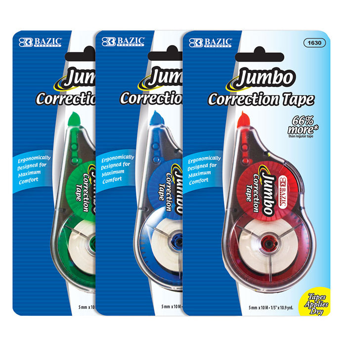5 Mm X 394" Jumbo Correction Tape