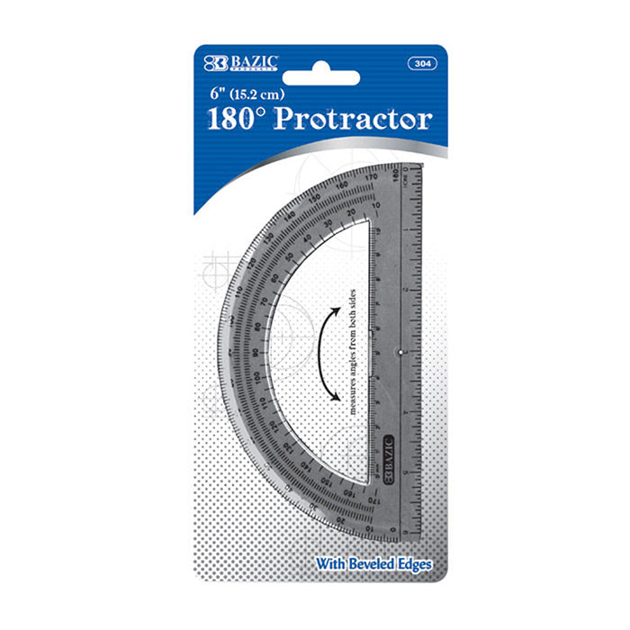 Semicircular 6" Protractor