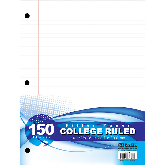 C/R 150 Ct. Filler Paper