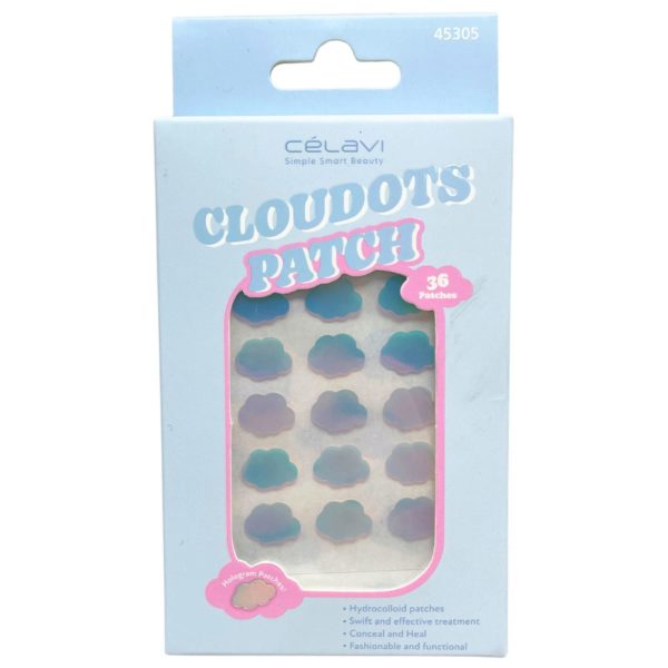 Celavi 36 Piece Spot Treatment Patch Set in Assorted Color Cloud Designs