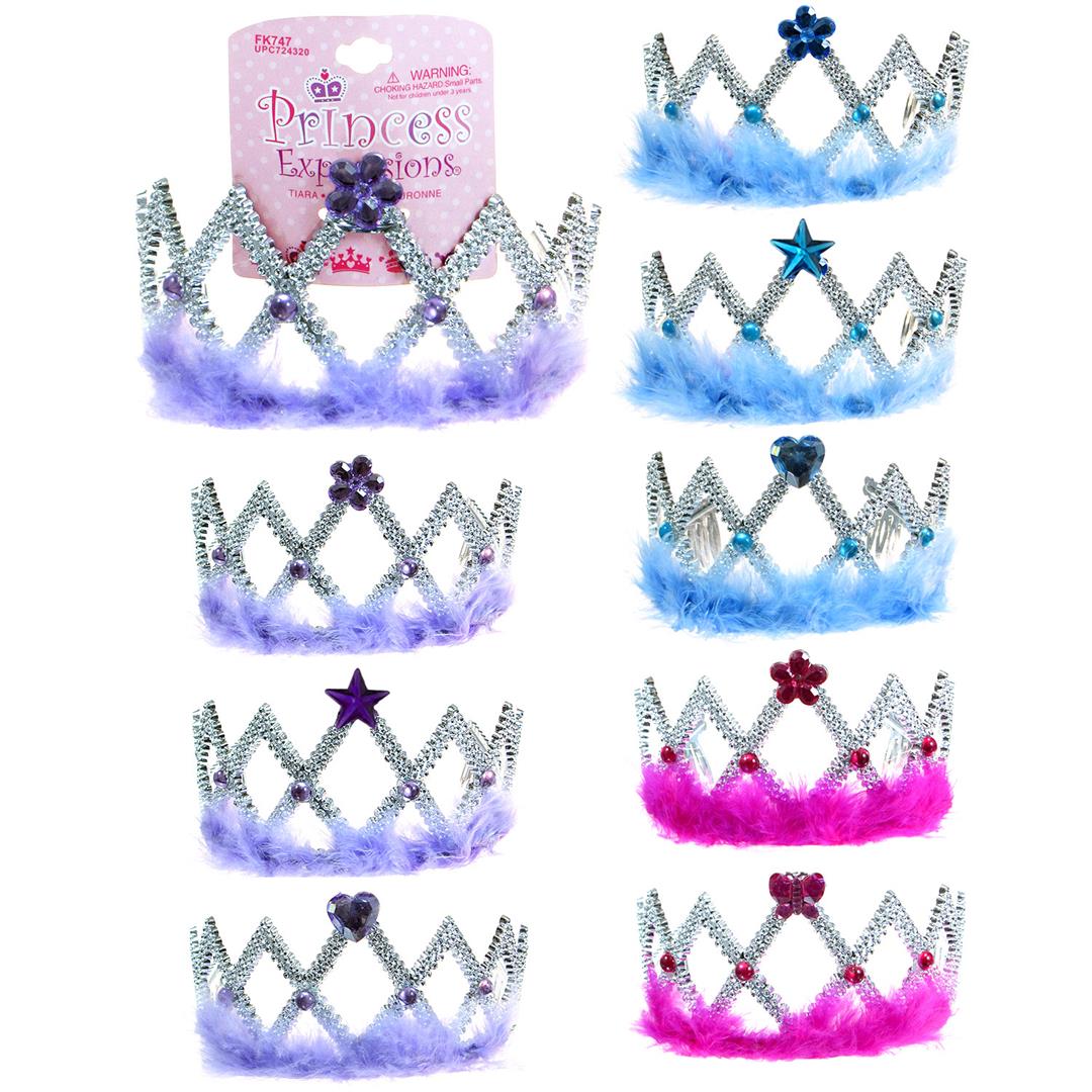 Princess Classic Tiara with Marabou