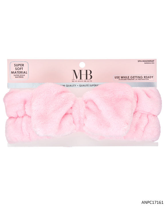 MHB (Must Have Beuaty) Premium Terry Cloth Headwraps - Light Pink