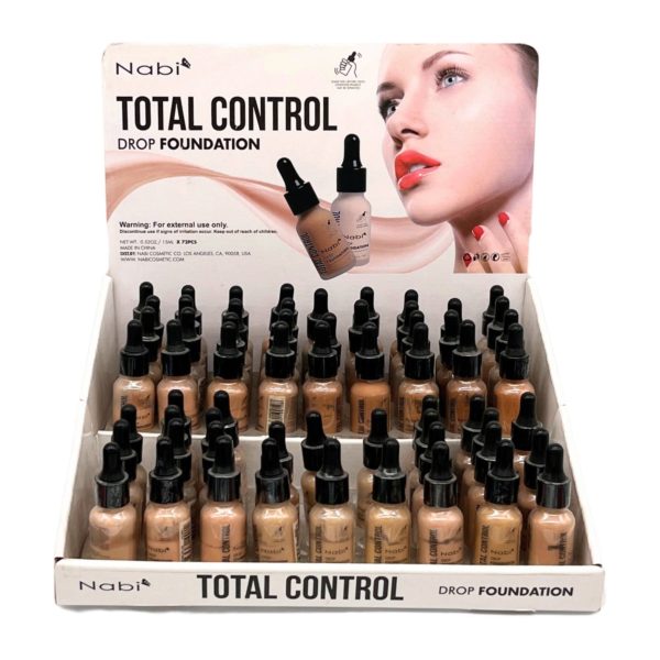 Nabi Total Control Drop Foundation in Countertop Display