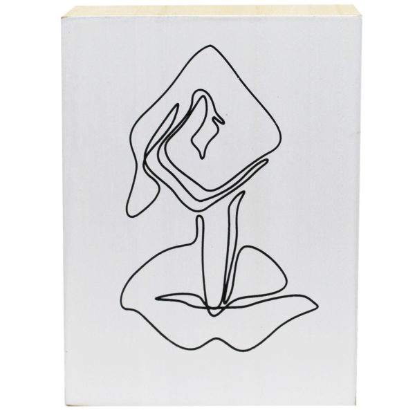 5" x 7" MDF Silhouette Whisper Box Decor