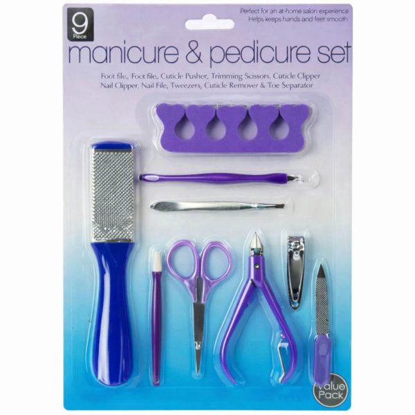 9 Piece Mini-Pedi Set