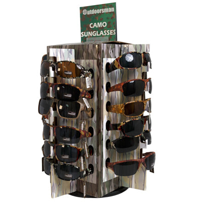 Sunglasses Camouflage Asstin A 24 Pc Counter Display