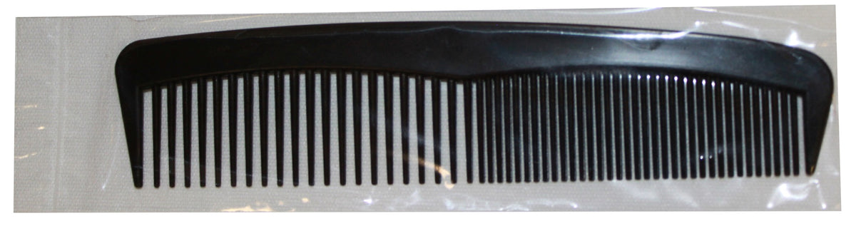 5" Black Combs (Individually Polybagged)