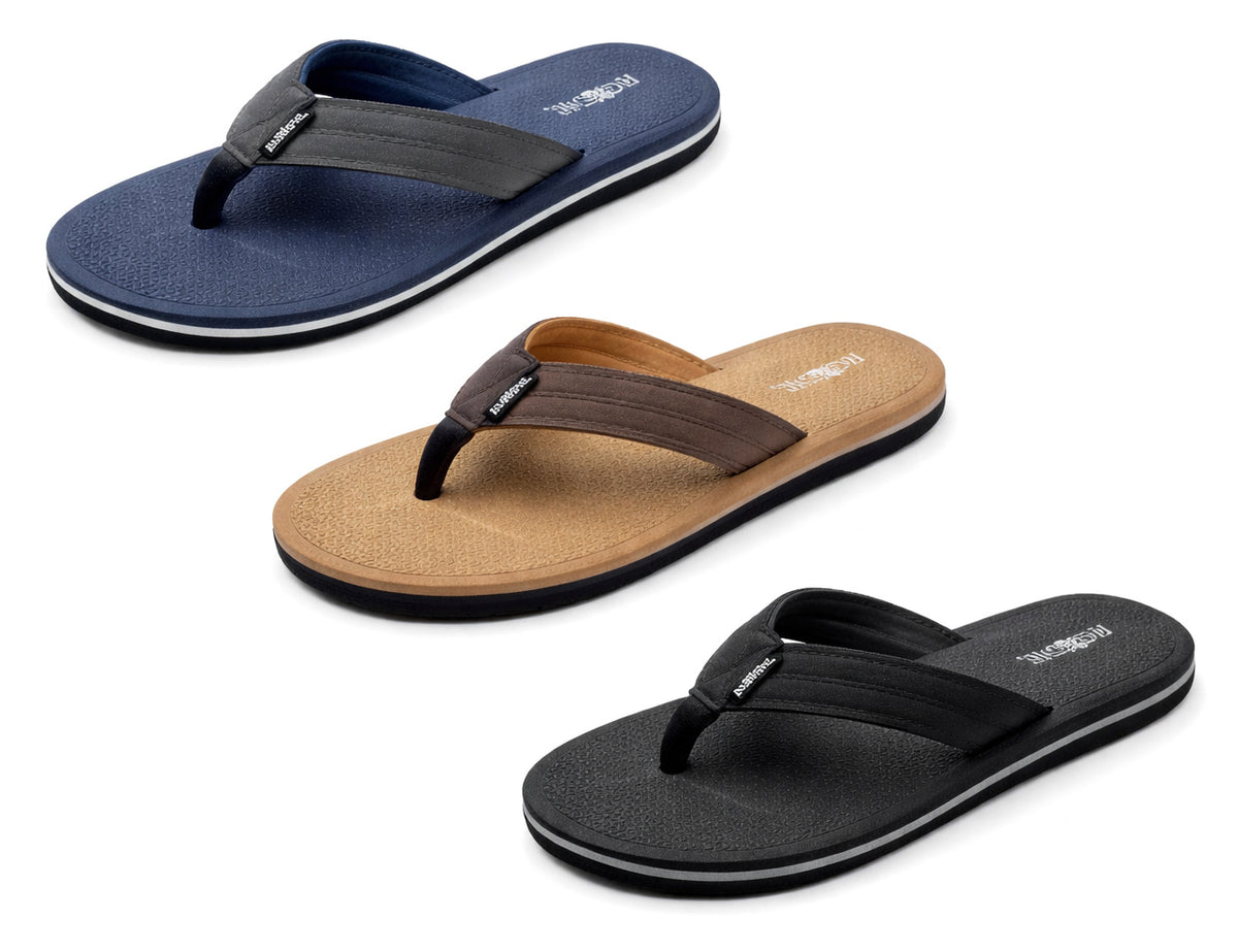 Men's Thong Sport Sandals w/ Fabric Straps