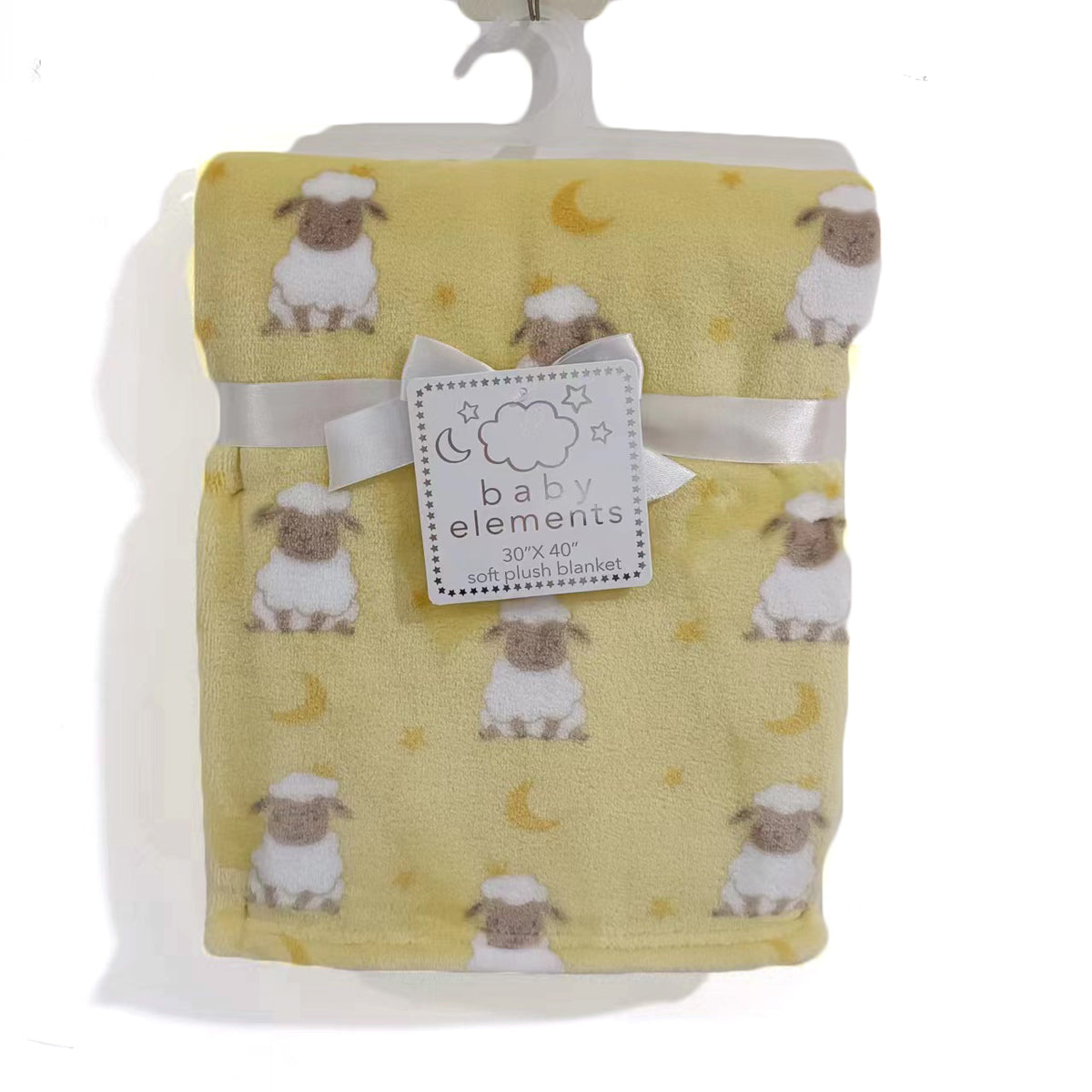 30 x 40 Soft Plush Printed Blankets - Sheep Print