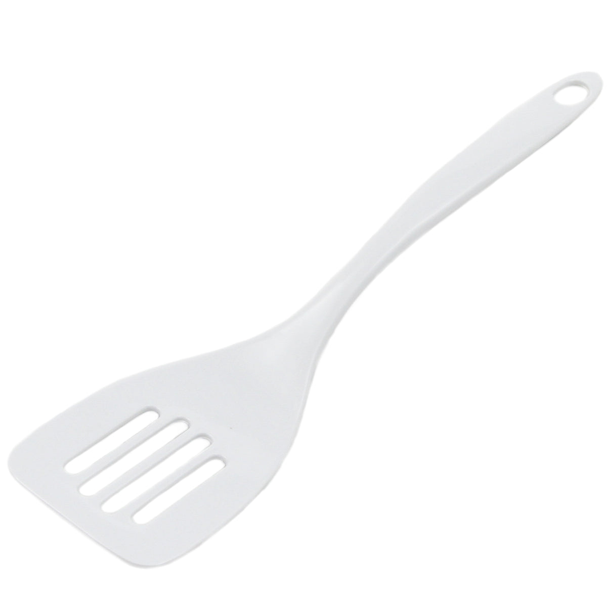 White Melamine Slotted Turners