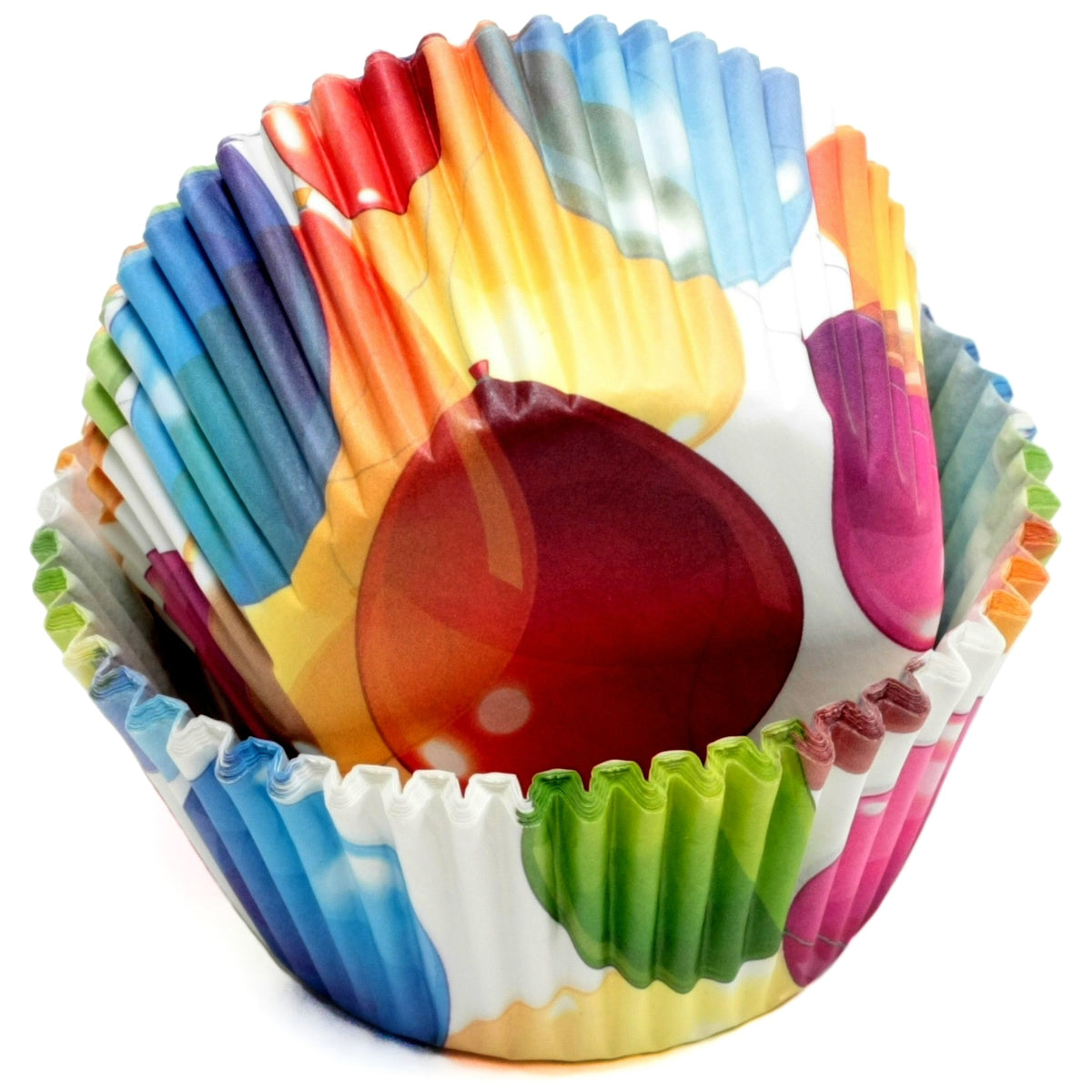 Balloons Baking Cups - 50-Pack