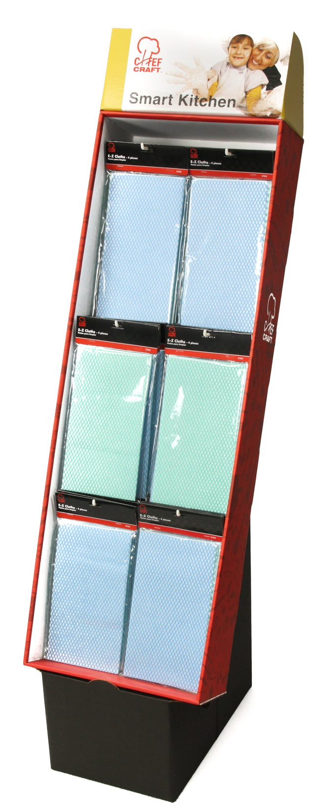 E-Z Cloths in Floor Display