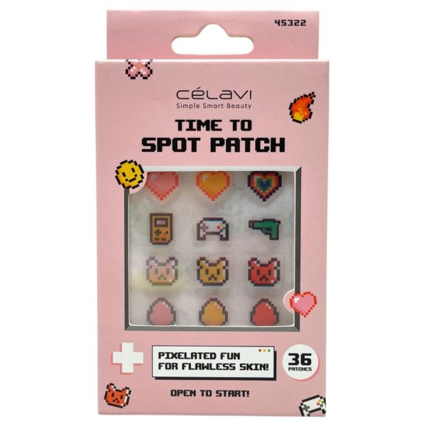 Celavi 36 Piece Time To Spot Treatment Patch Set in Assorted Fun Designs